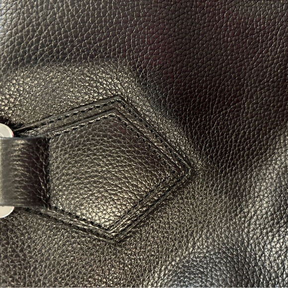 VITALE BARBERIS black Leather garment/duffle bag - Picture 8 of 9